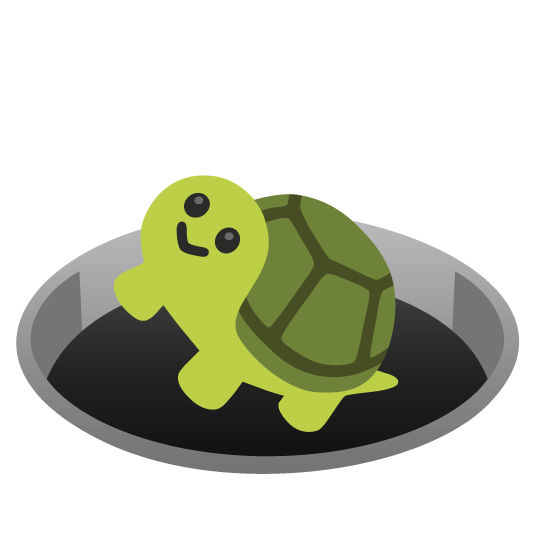 :turtleFallIntoHole: